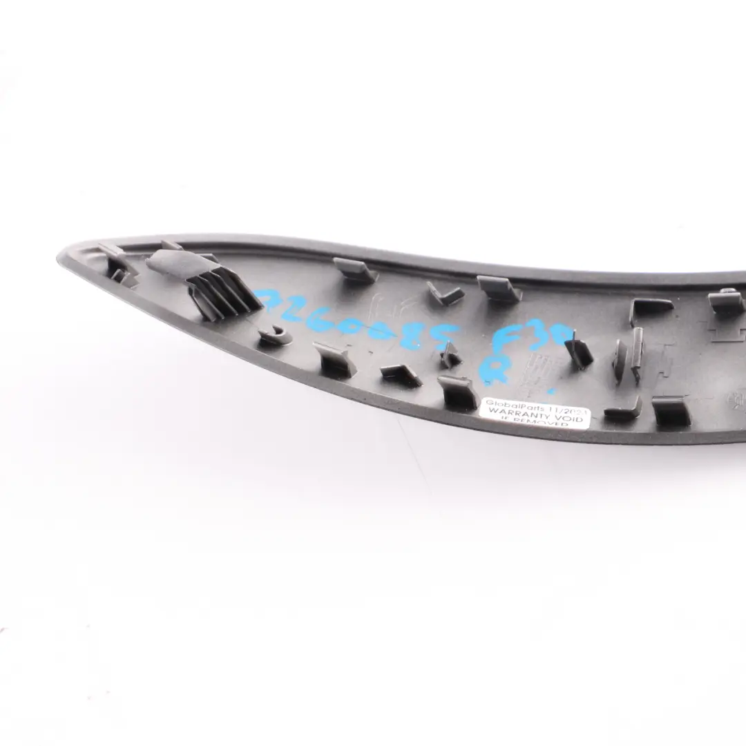 Door Handle BMW F30 F32 Interior Trim Pull Cover Right O/S Satinsilber to with Part number 7260086 Door Handle BMW F30 F32 Interior Trim Pull Cover Right O/S Satinsilber - SKU 7260086 - Part number 7260086