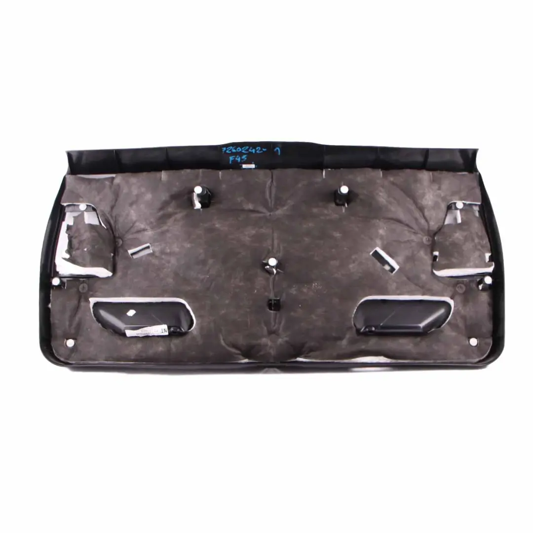 Stivale bagagliaio portellone posteriore rivestimento interno inferiore per BMW F25 con numero di parte 7260242 BMW F25 Stivale bagagliaio portellone posteriore rivestimento interno inferiore - SKU 7260242-1 - Numero di parte 7260242