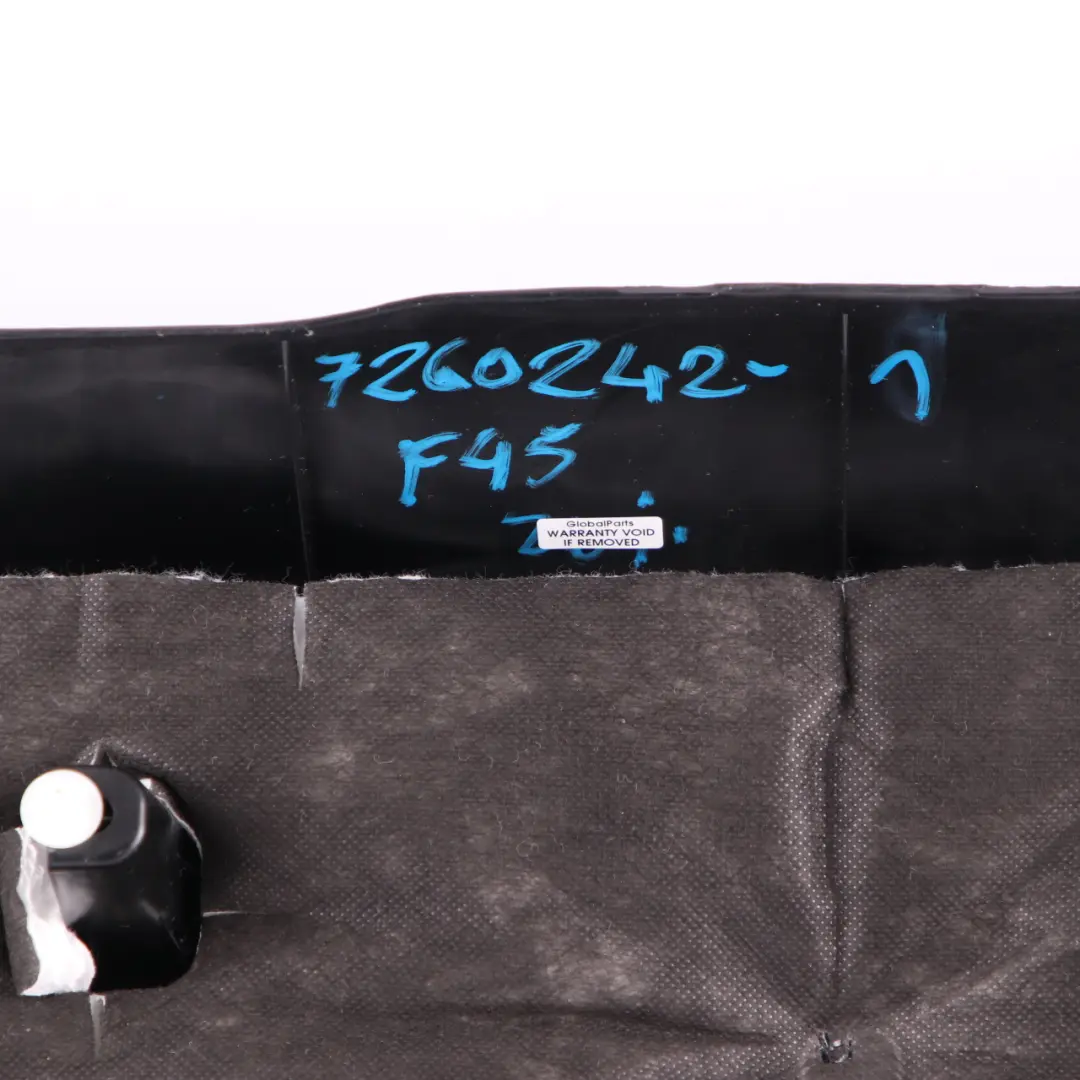 Coffre arrière Couvercle de hayon inférieur Garniture intérieure pour BMW F25 à propos du numéro de pièce 7260242 BMW F25 Coffre arrière Couvercle de hayon inférieur Garniture intérieure - SKU 7260242-1 - Numéro de pièce 7260242