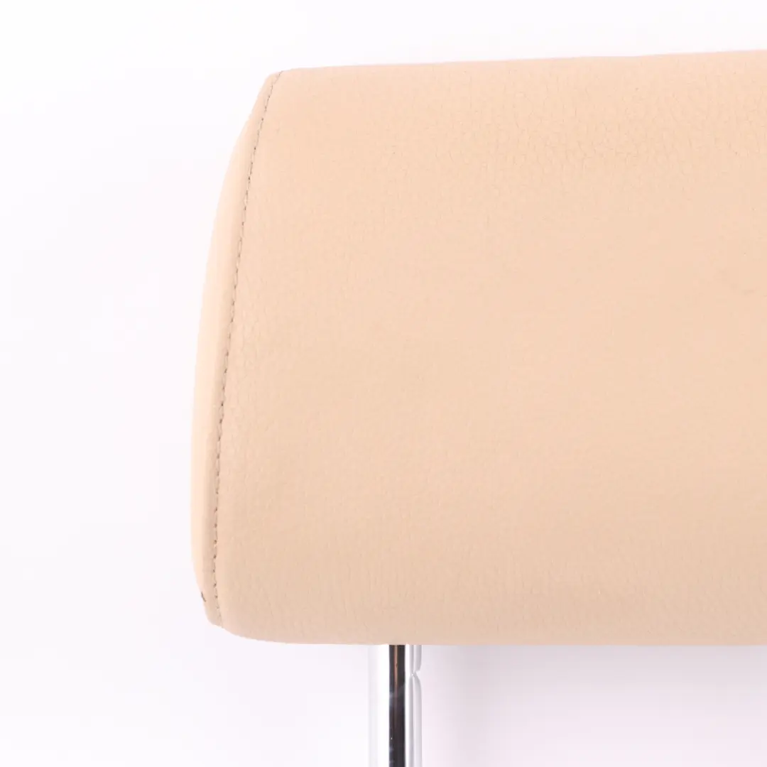 Reposacabezas Trasero Asiento Central Cuero Dakota Beige para BMW F10 F11 con número de pieza 7260336 BMW F10 F11 Reposacabezas Trasero Asiento Central Cuero Dakota Beige - SKU 7260336 - Número de pieza 7260336