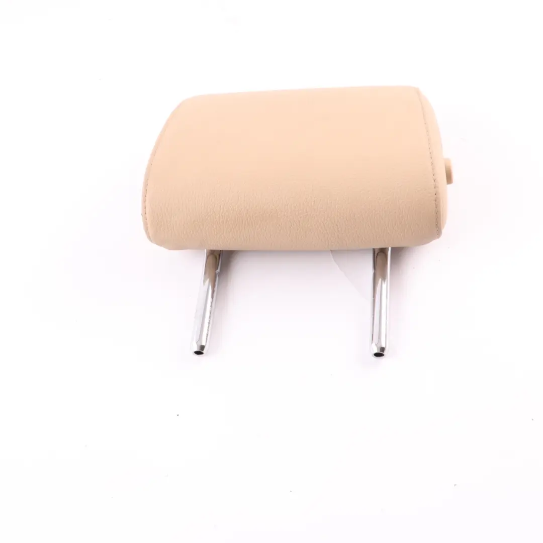 Reposacabezas Trasero Asiento Central Cuero Dakota Beige para BMW F10 F11 con número de pieza 7260336 BMW F10 F11 Reposacabezas Trasero Asiento Central Cuero Dakota Beige - SKU 7260336 - Número de pieza 7260336