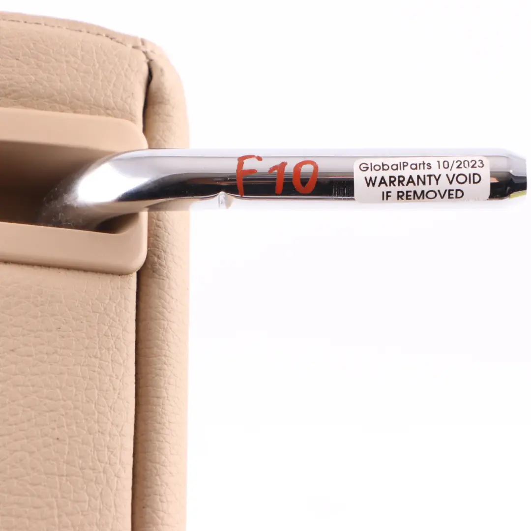 BMW F10 F11 Hintere Kopfstütze Rücksitz Mitte Leder Dakota Beige - SKU 7260336 - Teilenummer 7260336