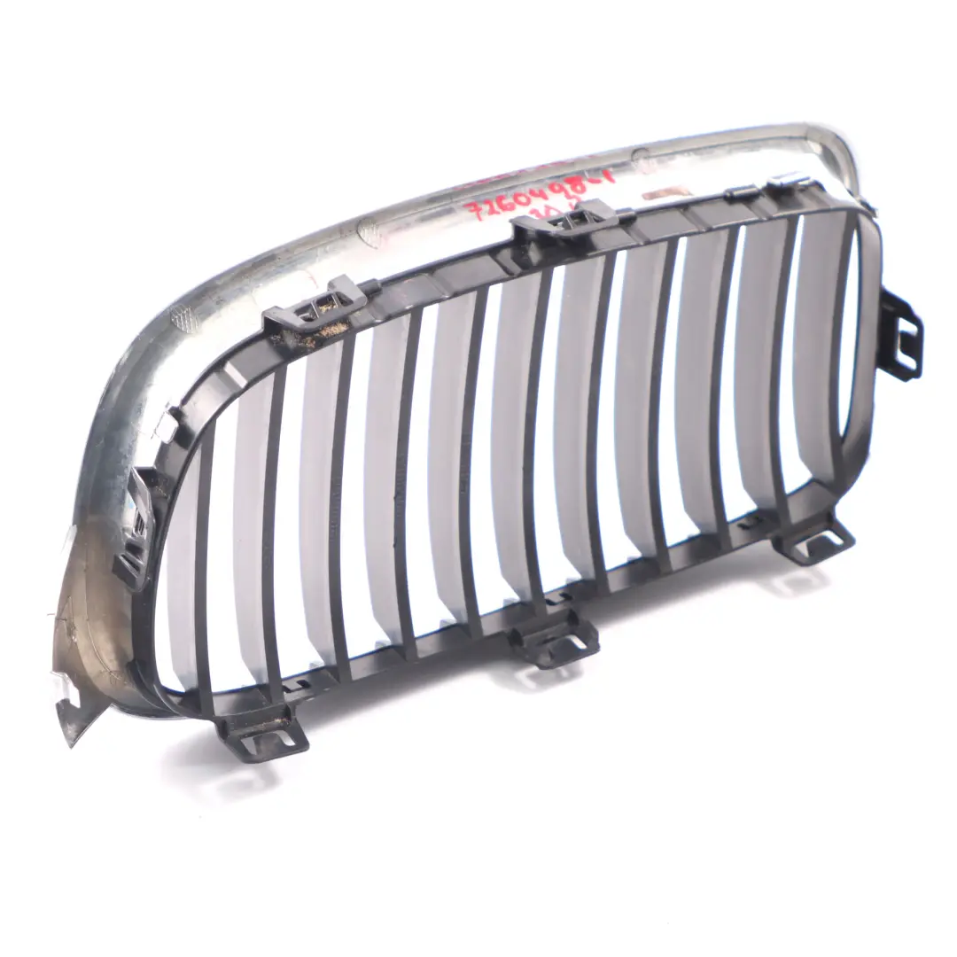 Front Bumper Grille Sport Frame Right O/S Kidney Cover Chrom to BMW F30 F31 with Part number 7260498 BMW F30 F31 Front Bumper Grille Sport Frame Right O/S Kidney Cover Chrom - SKU 7260498-1 - Part number 7260498