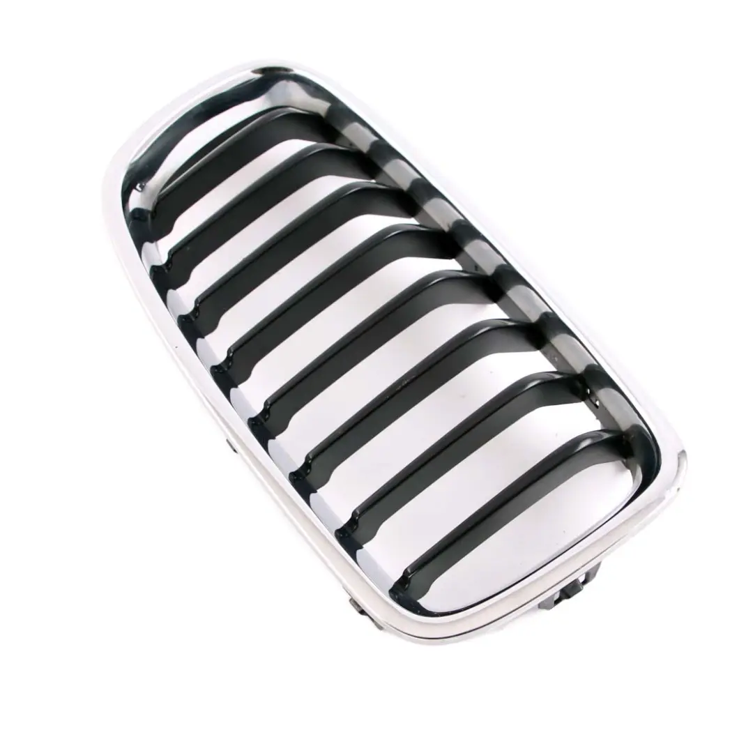 Front Bumper Grille Frame Right O/S Sport Chrome to BMW F30 F31 LCI with Part number 7260498 BMW F30 F31 LCI Front Bumper Grille Frame Right O/S Sport Chrome - SKU 7260498 - Part number 7260498