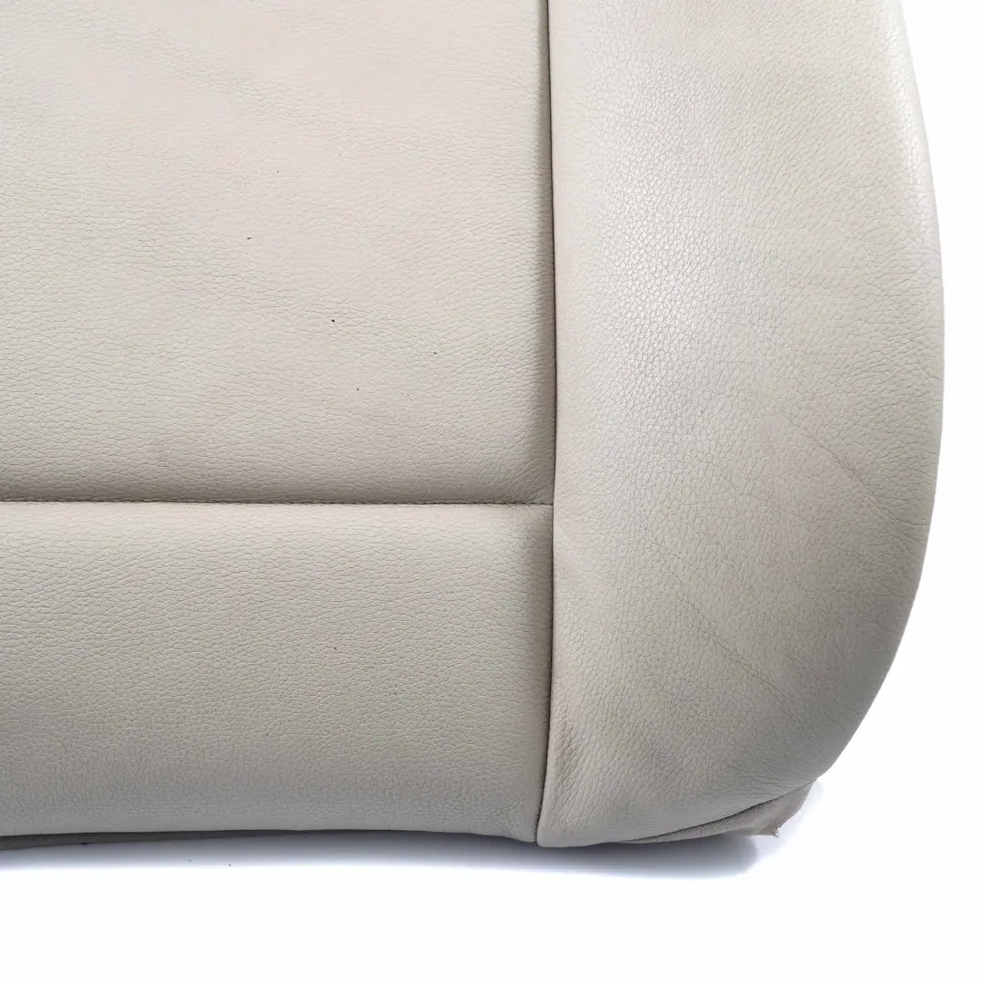Heated Front Left Right N/O/S Backrest Leather Oyster to BMW F10 F11 Seat Cover with Part number 7260500 BMW F10 F11 Seat Cover Heated Front Left Right N/O/S Backrest Leather Oyster - SKU 7260500-2 - Part number 7260500