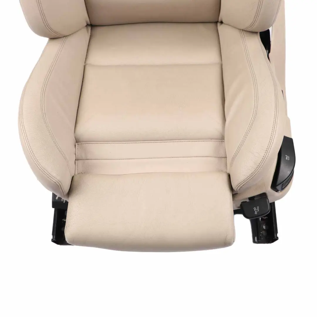 Front Seat BMW F10 M-Sport Heated Left N/S Leather Dakota Oyster Electric to with Part number 7260510 Front Seat BMW F10 M-Sport Heated Left N/S Leather Dakota Oyster Electric - SKU 7260510-1 - Part number 7260510