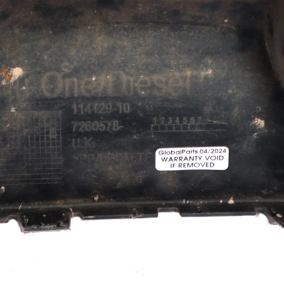 Parachoques Trasero Spoiler Difusor Central para Mini Cooper R56 R57 LCI R58 con número de pieza 7260578 Mini Cooper R56 R57 LCI R58 Parachoques Trasero Spoiler Difusor Central - SKU 7260578 - Número de pieza 7260578