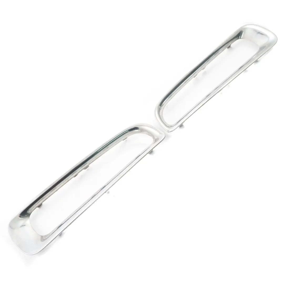 Fog Light Finisher Mini Cooper R56 R57 LCI Rear Bumper Cover Chrome SET to with Part number 7260595 Fog Light Finisher Mini Cooper R56 R57 LCI Rear Bumper Cover Chrome SET - SKU 7260595 - Part number 7260595