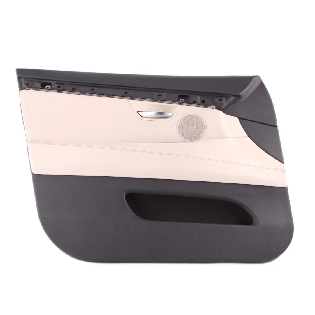 Door Card BMW F07 Front Left N/S Door Lining Trim Leather Dakota Ivory White to with Part number 7260625 Door Card BMW F07 Front Left N/S Door Lining Trim Leather Dakota Ivory White - SKU 7260625 - Part number 7260625