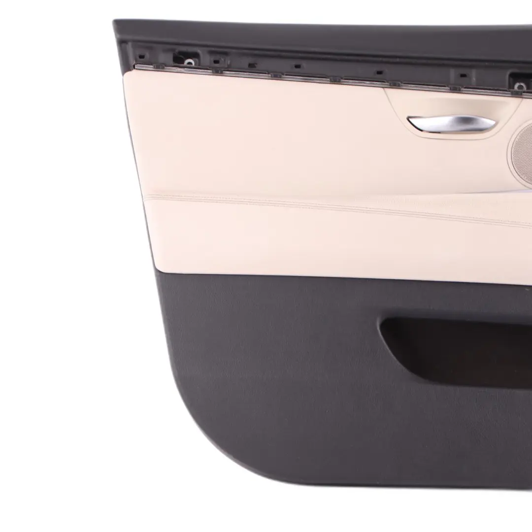 Door Card BMW F07 Front Left N/S Door Lining Trim Leather Dakota Ivory White to with Part number 7260625 Door Card BMW F07 Front Left N/S Door Lining Trim Leather Dakota Ivory White - SKU 7260625 - Part number 7260625