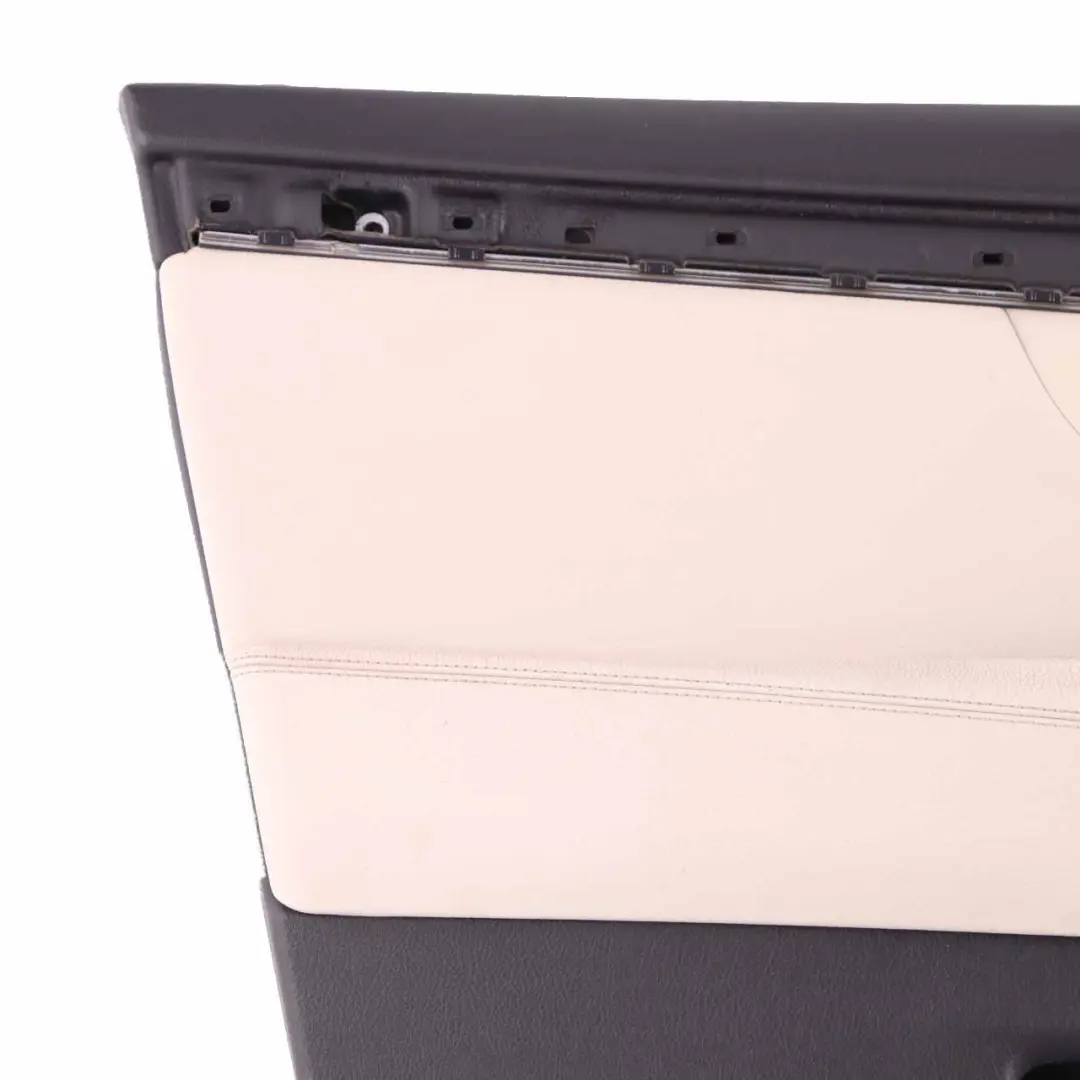  Door Card BMW F07 Front Left N/S Door Lining Trim Leather Dakota Ivory White - SKU 7260625 - Part number 7260625