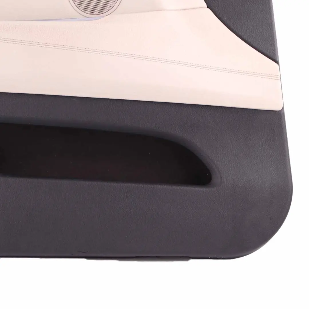 Door Card BMW F07 Front Left N/S Door Lining Trim Leather Dakota Ivory White to with Part number 7260625 Door Card BMW F07 Front Left N/S Door Lining Trim Leather Dakota Ivory White - SKU 7260625 - Part number 7260625