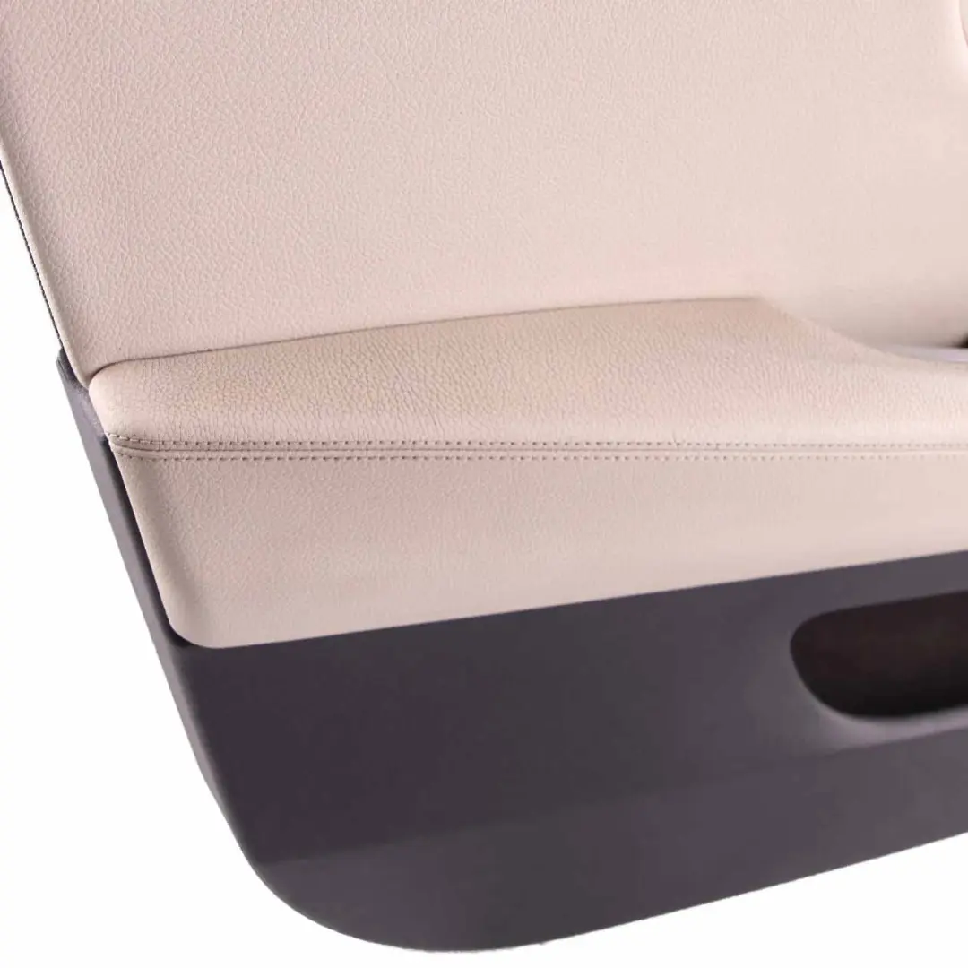 Door Card BMW F07 Front Left N/S Door Lining Trim Leather Dakota Ivory White to with Part number 7260625 Door Card BMW F07 Front Left N/S Door Lining Trim Leather Dakota Ivory White - SKU 7260625 - Part number 7260625