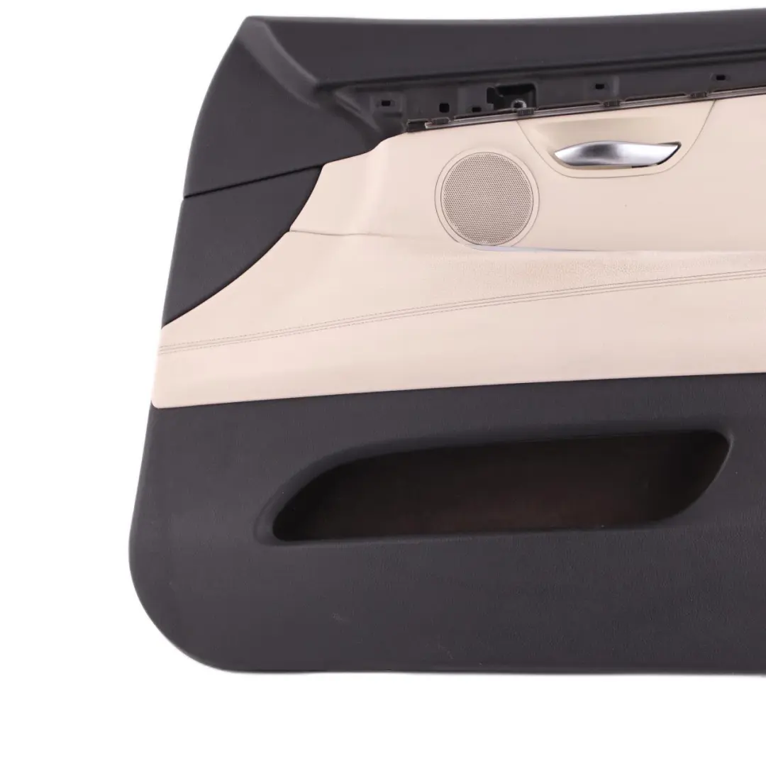 Door Card BMW F07 Front Right O/S Door Lining Trim Leather Dakota Ivory White to with Part number 7260626 Door Card BMW F07 Front Right O/S Door Lining Trim Leather Dakota Ivory White - SKU 7260626 - Part number 7260626