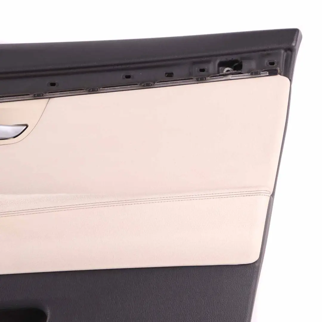 Door Card BMW F07 Front Right O/S Door Lining Trim Leather Dakota Ivory White to with Part number 7260626 Door Card BMW F07 Front Right O/S Door Lining Trim Leather Dakota Ivory White - SKU 7260626 - Part number 7260626
