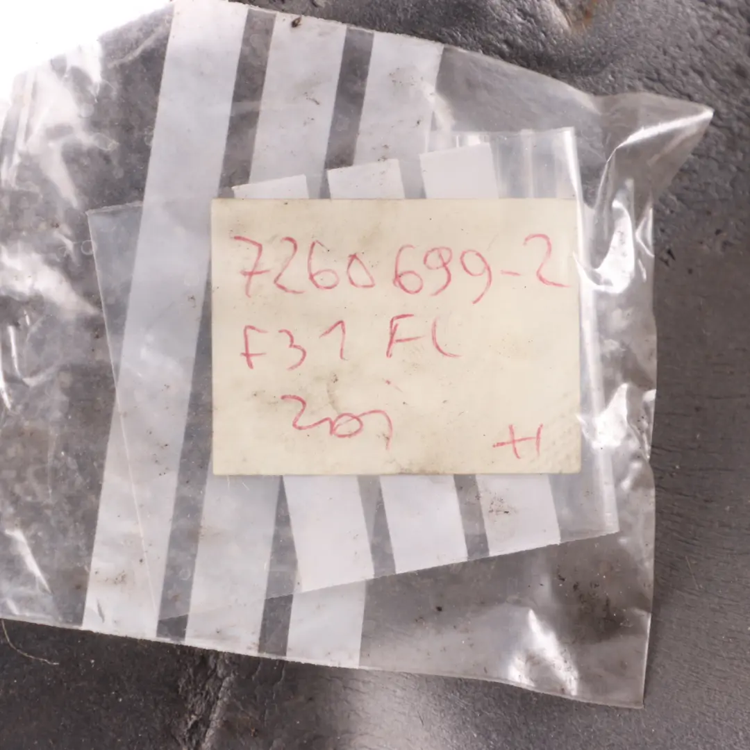 BMW F30 F31 Front Left N/S Wheel Arch Cover Panel Rear Section - SKU 7260699-2 - Part number 7260699