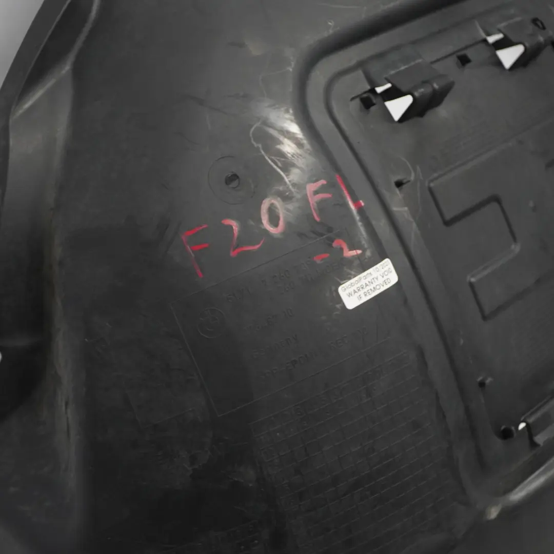 Rivestimento della Passaruota Sezione Anteriore Sinistra per BMW F20 F21 con numero di parte 7260709 BMW F20 F21 Rivestimento della Passaruota Sezione Anteriore Sinistra - SKU 7260709-2 - Numero di parte 7260709