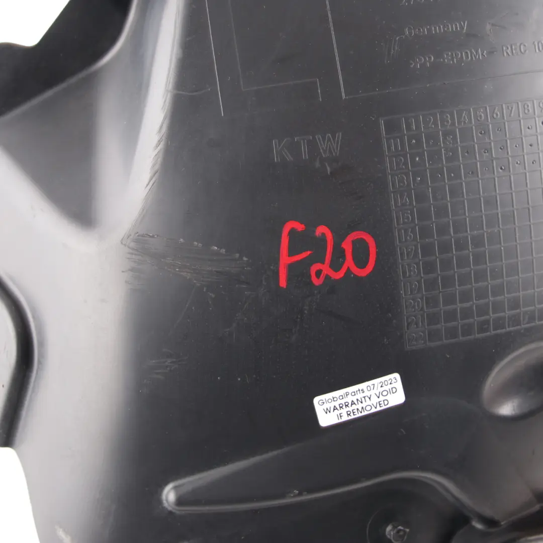 Copertura passaruota Sezione anteriore anteriore sinistra per BMW F20 F21 con numero di parte 7260709 BMW F20 F21 Copertura passaruota Sezione anteriore anteriore sinistra - SKU 7260709 - Numero di parte 7260709