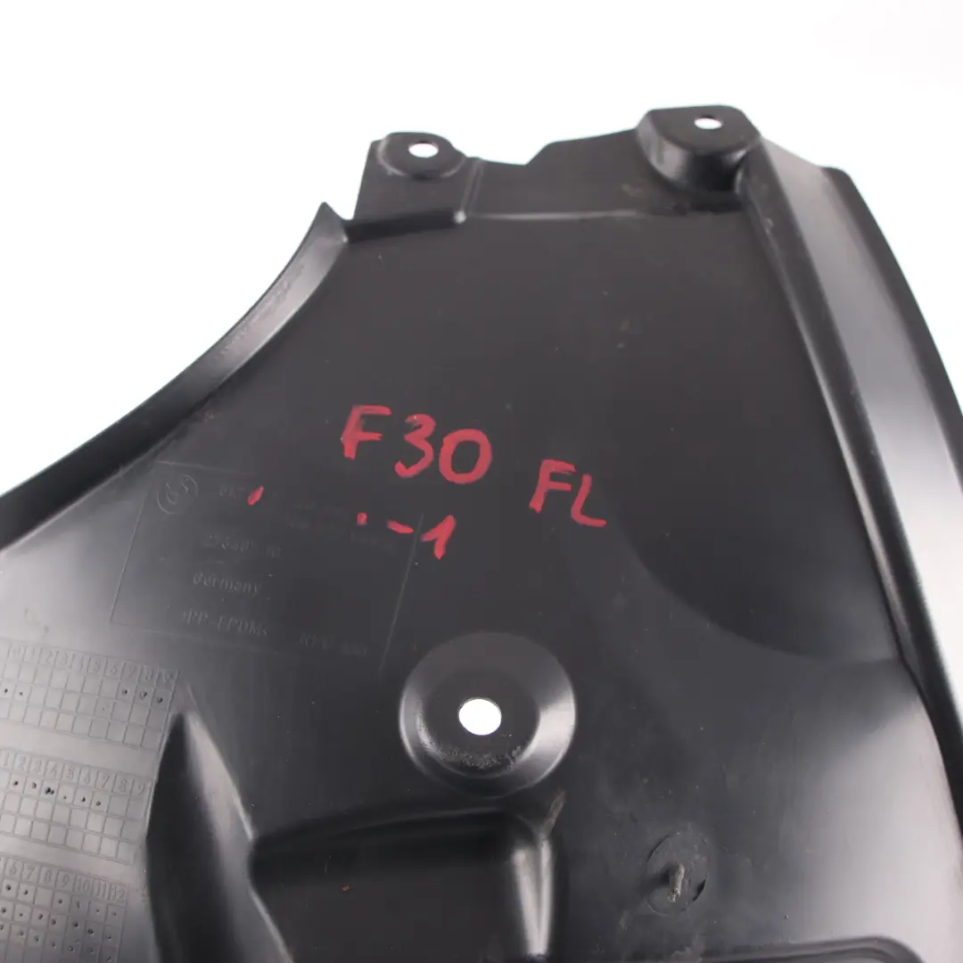 Arch BMW F30 F31 Front Left N/S Front Section Housing Cover Panel to Wheel with Part number 7260725 Wheel Arch BMW F30 F31 Front Left N/S Front Section Housing Cover Panel - SKU 7260725-1 - Part number 7260725