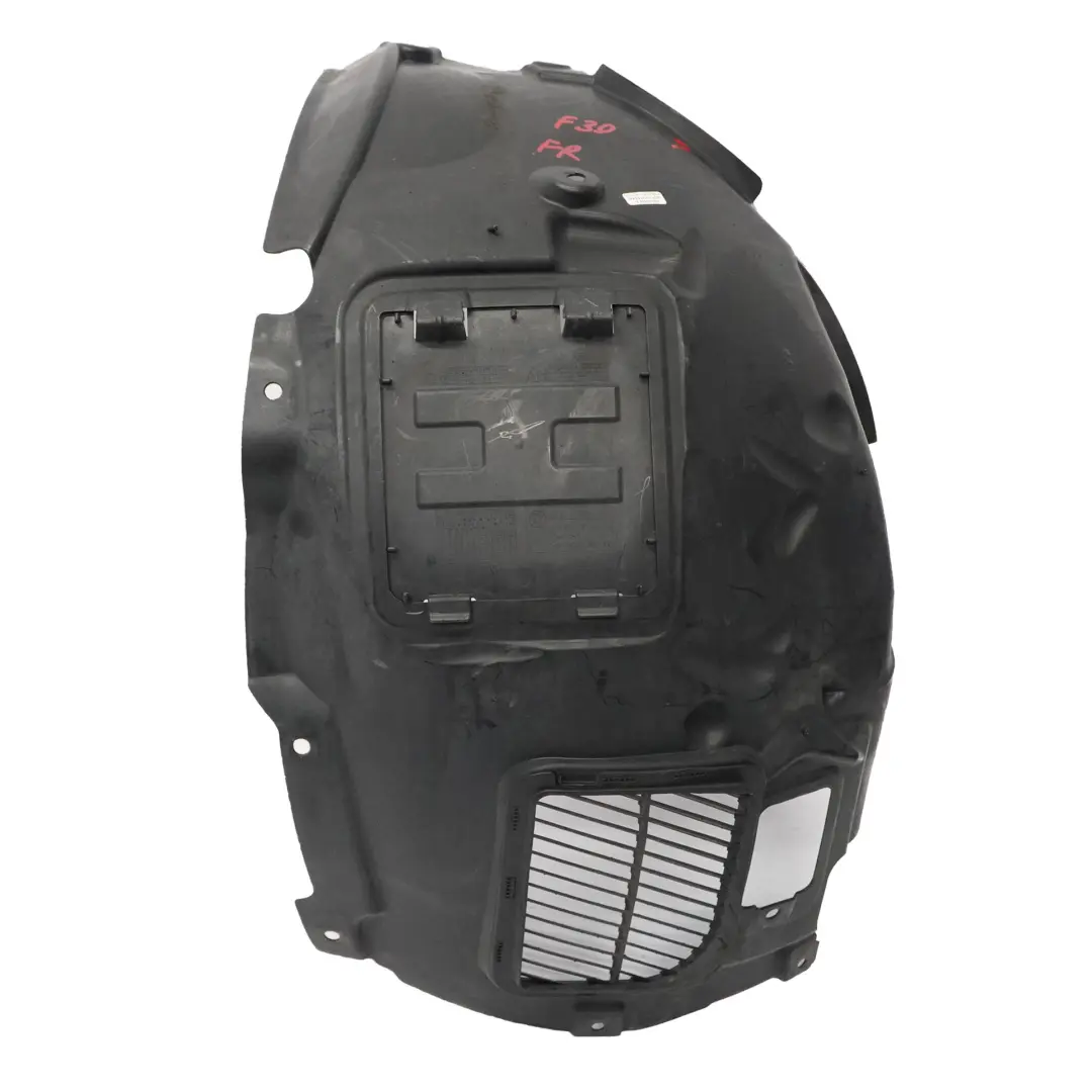 Copertura Paraspruzzi Sezione Anteriore Anteriore Destro per BMW F30 F31 con numero di parte 7260726 BMW F30 F31 Copertura Paraspruzzi Sezione Anteriore Anteriore Destro - SKU 7260726-4 - Numero di parte 7260726