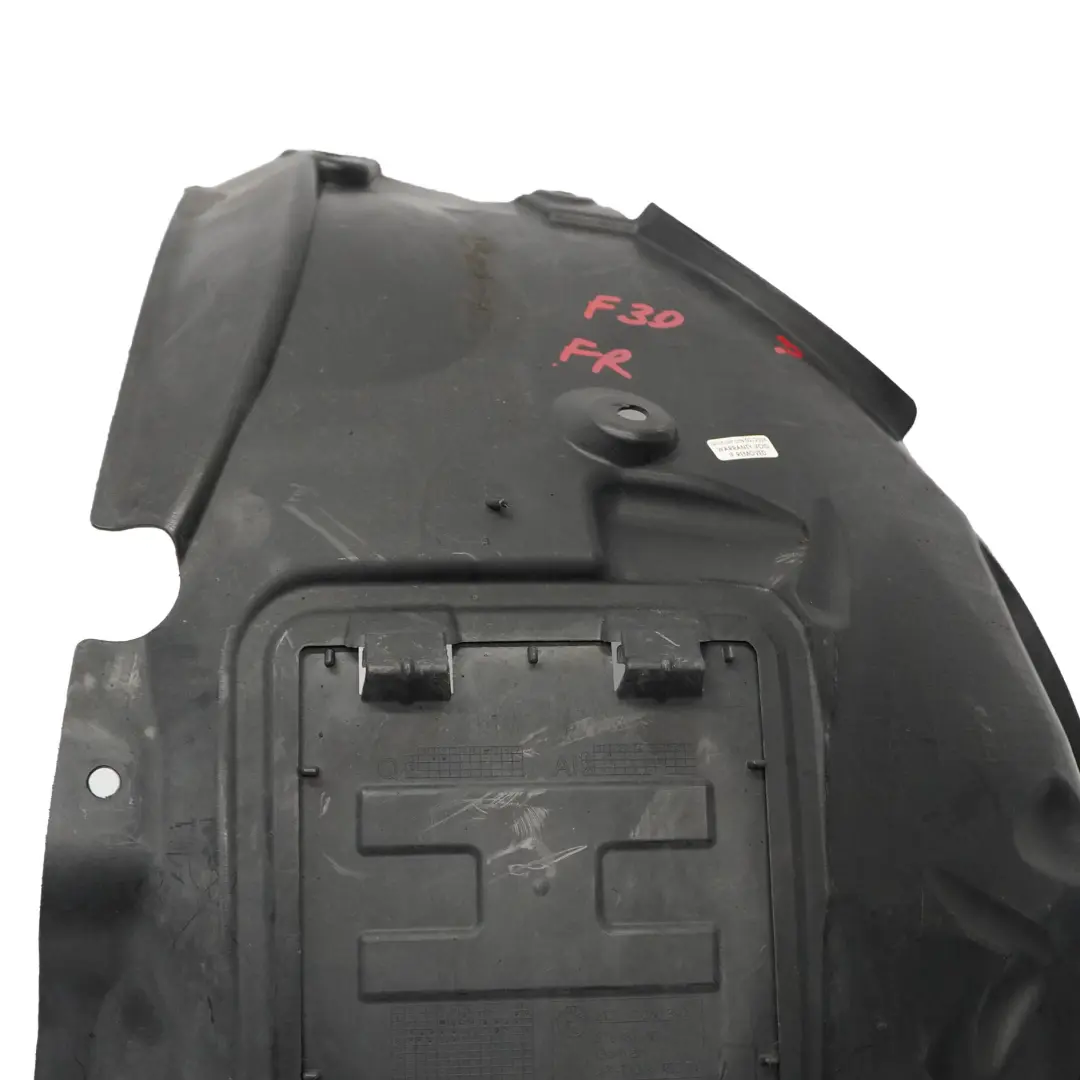 Abdeckhaube Spritzschutz Frontbereich Radkasten vorne rechts für BMW F30 F31 mit Teilenummer 7260726 BMW F30 F31 Abdeckhaube Spritzschutz Frontbereich Radkasten vorne rechts - SKU 7260726-4 - Teilenummer 7260726