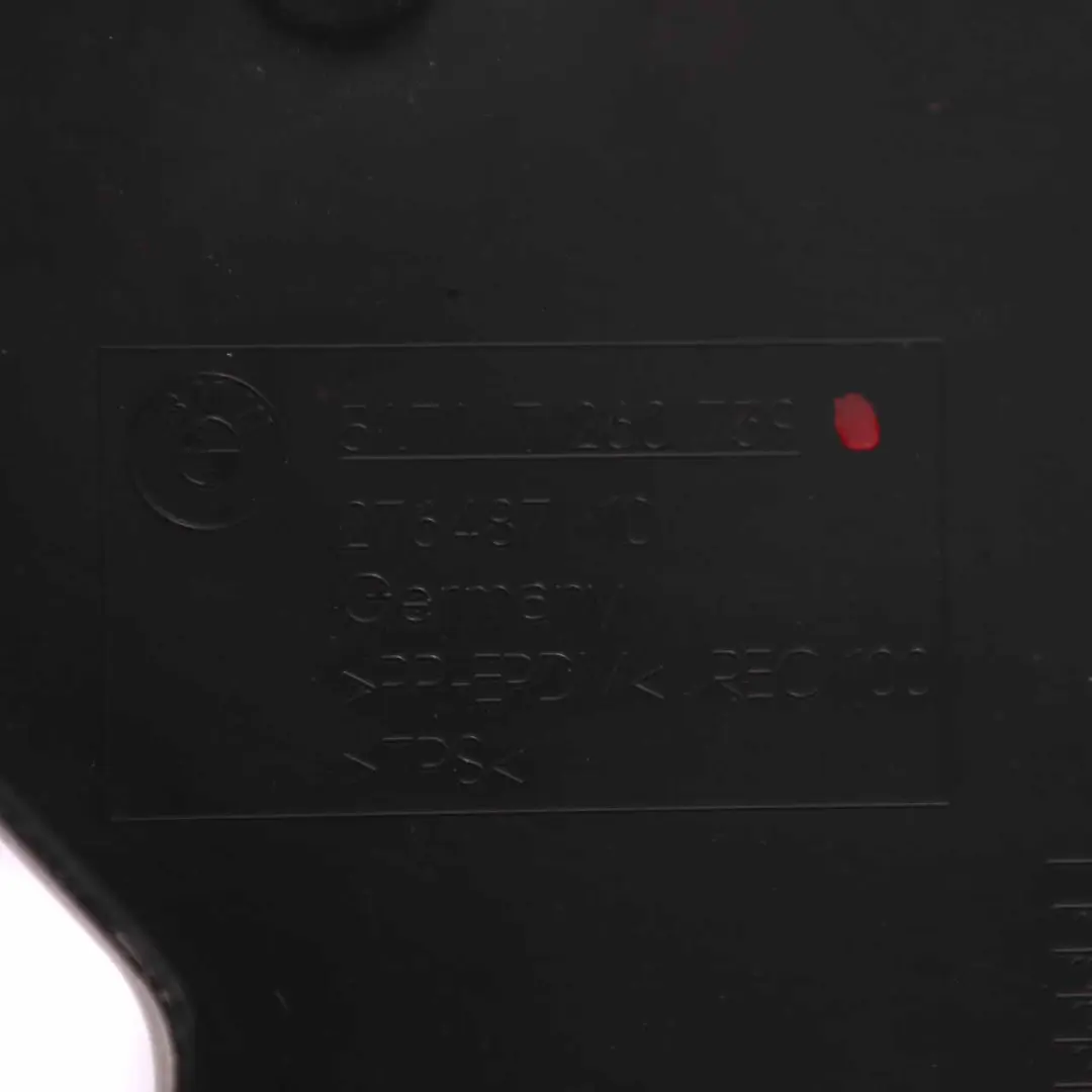 BMW F30 F31 Abdeckung Radkasten Vorne Links Unten Gehäuseblende - SKU 7260739 - Teilenummer 7260739