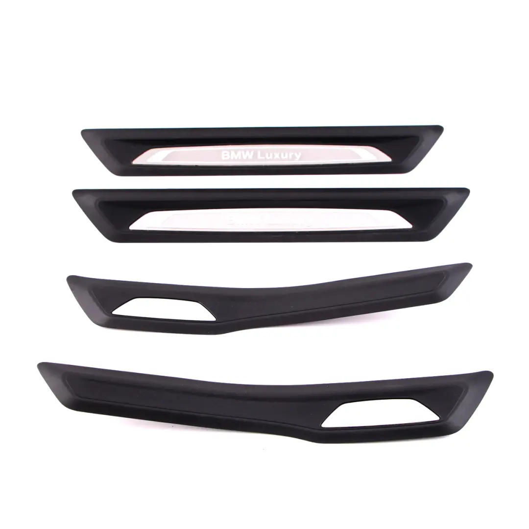 Entrance Cover Trim Sill Door Panel Strip Set Luxury to BMW F30 F31 with Part number 7260929 BMW F30 F31 Entrance Cover Trim Sill Door Panel Strip Set Luxury - SKU 7260929 - Part number 7260929