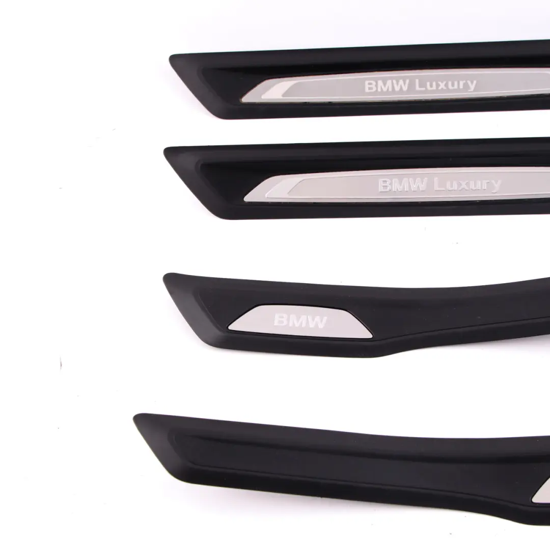 Entrance Cover Trim Sill Door Panel Strip Set Luxury to BMW F30 F31 with Part number 7260929 BMW F30 F31 Entrance Cover Trim Sill Door Panel Strip Set Luxury - SKU 7260929 - Part number 7260929
