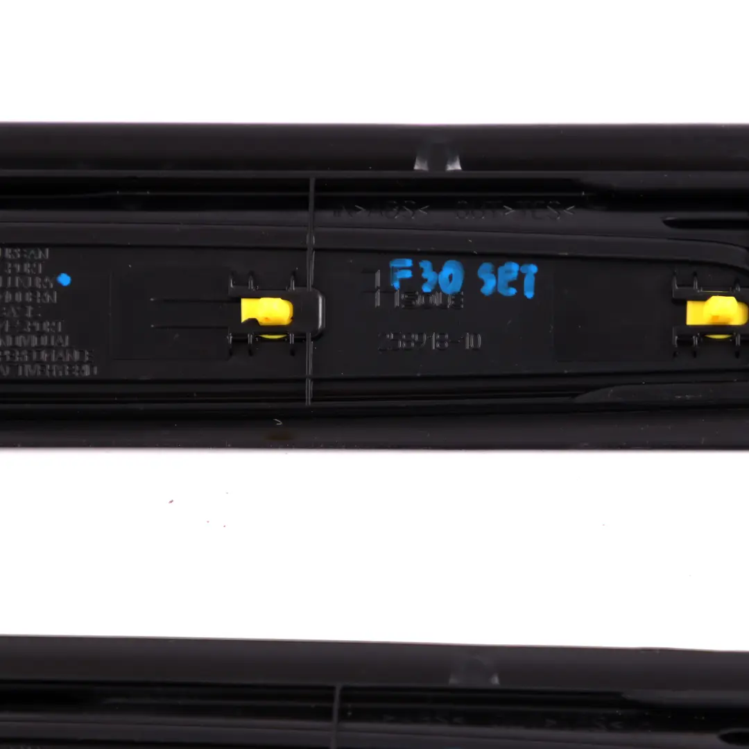 Entrance Cover Trim Sill Door Panel Strip Set Luxury to BMW F30 F31 with Part number 7260929 BMW F30 F31 Entrance Cover Trim Sill Door Panel Strip Set Luxury - SKU 7260929 - Part number 7260929