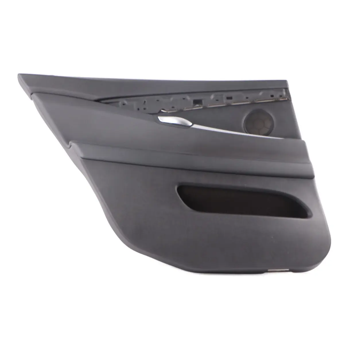 Scheda porta BMW F07 Posteriore sinistra Rivestimento pelle Dakota Black