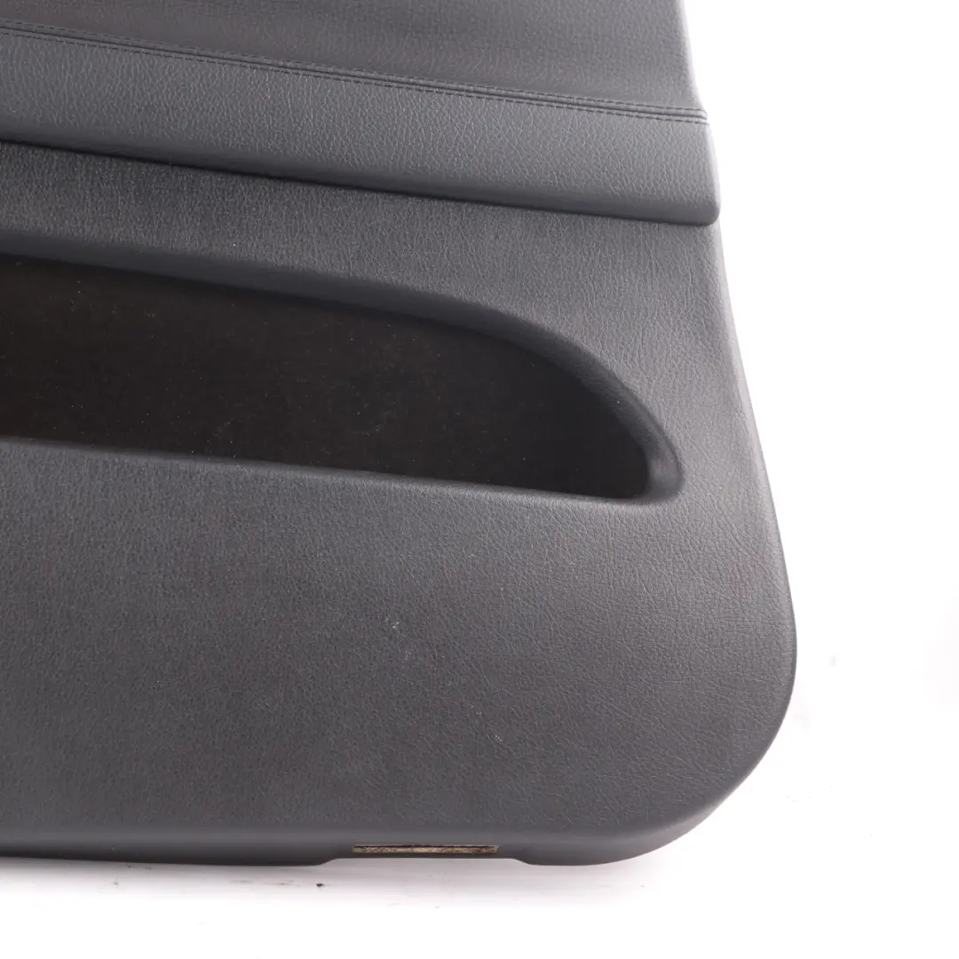  Scheda porta BMW F07 Posteriore sinistra Rivestimento pelle Dakota Black - SKU 7261017 - Numero di parte 7261017