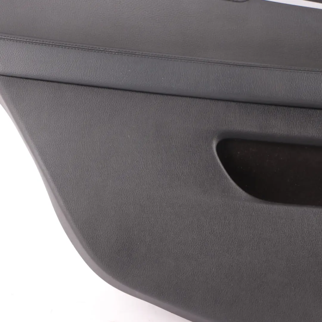  Scheda porta BMW F07 Posteriore sinistra Rivestimento pelle Dakota Black - SKU 7261017 - Numero di parte 7261017