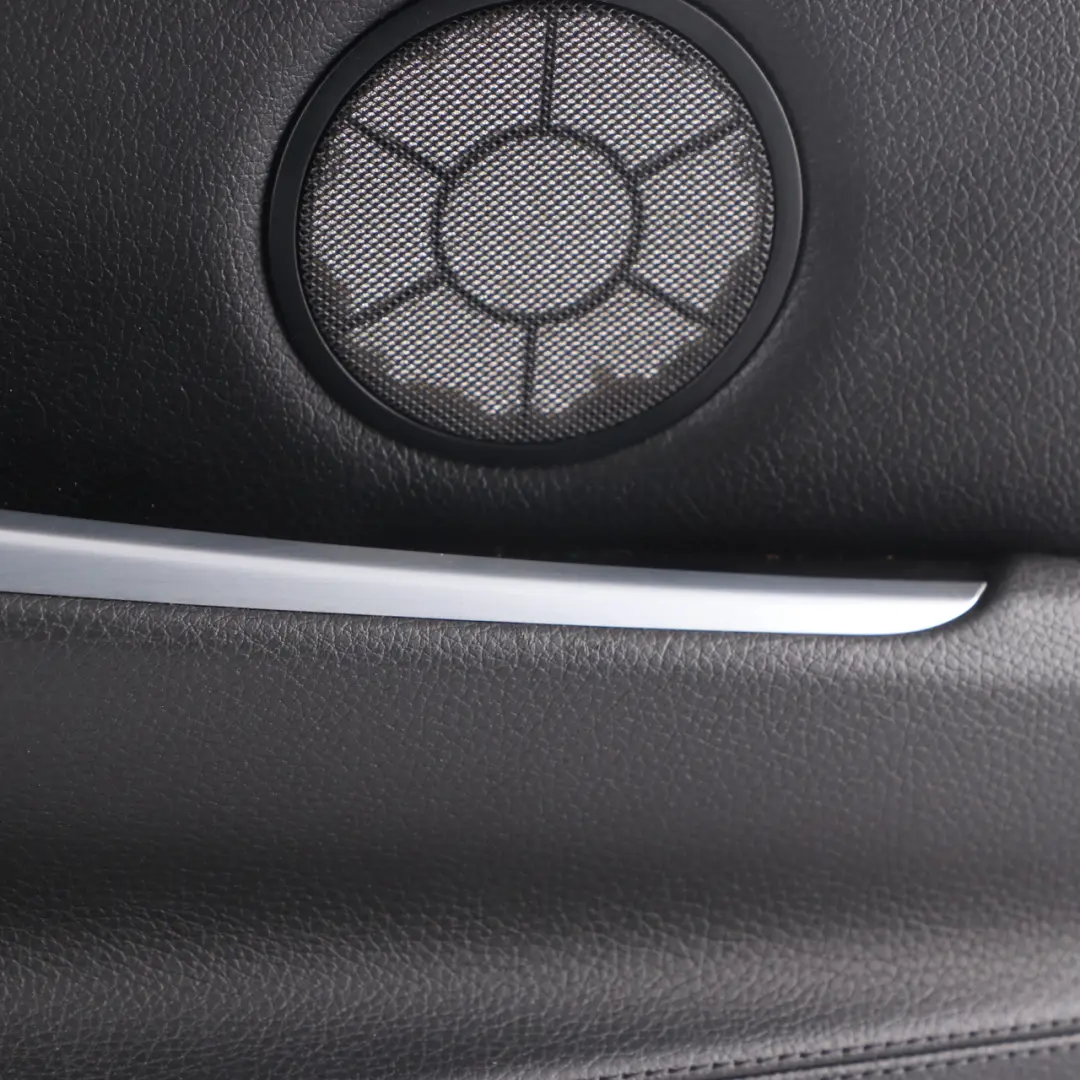 BMW F07 Boczek Panel Drzwi Lewy Tył Skóra Dakota Czarna - SKU 7261017 - Numer Części 7261017