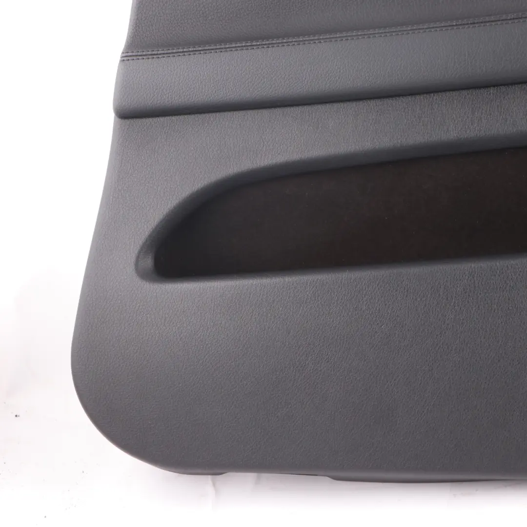  Carte de porte BMW F07 Garniture doublure porte arrière droite cuir Dakota Black - SKU 7261018 - Numéro de pièce 7261018