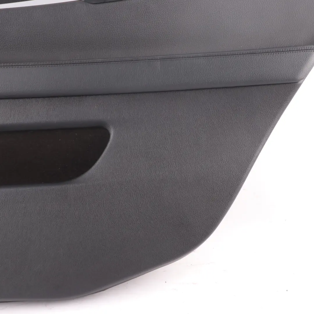  Carte de porte BMW F07 Garniture doublure porte arrière droite cuir Dakota Black - SKU 7261018 - Numéro de pièce 7261018