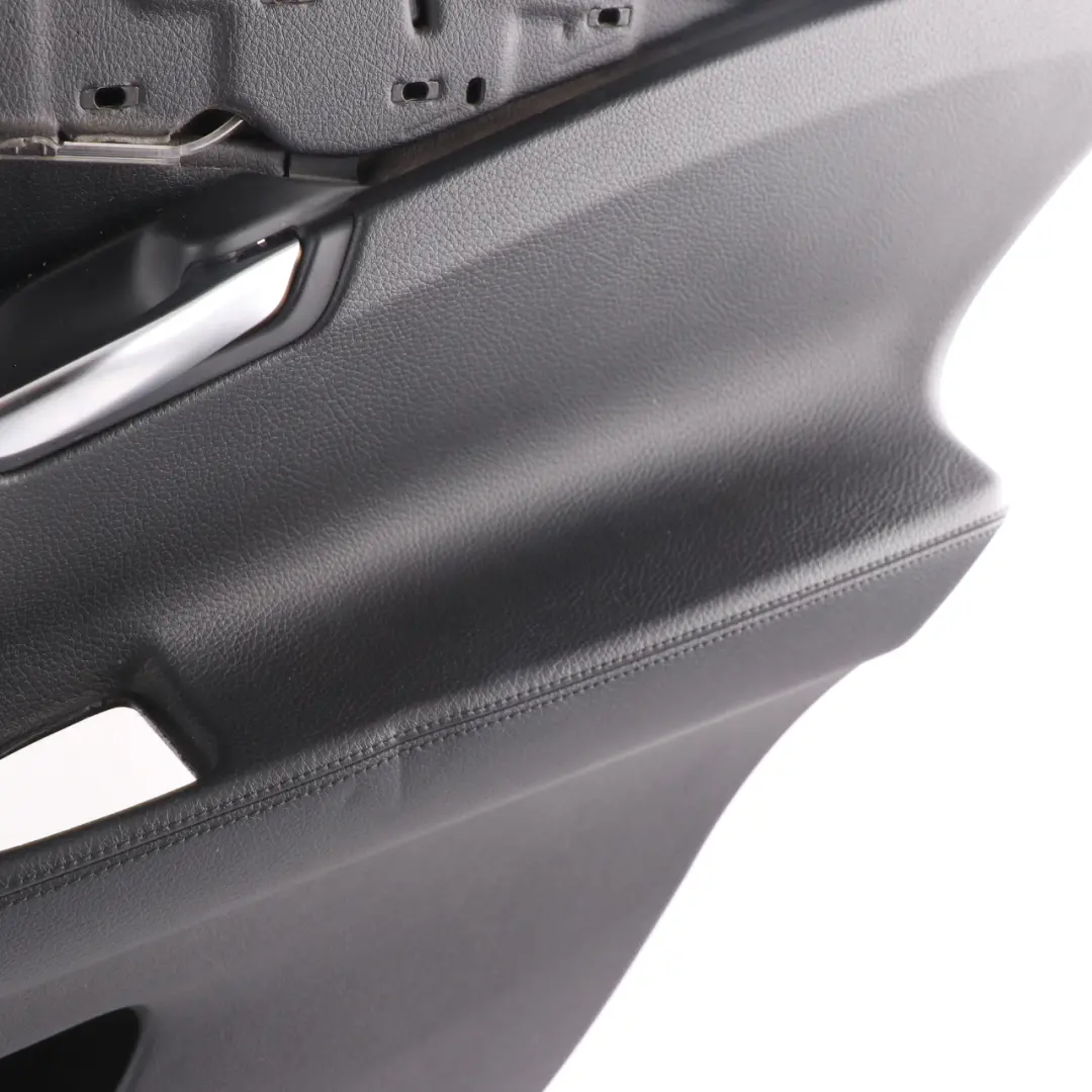  Carte de porte BMW F07 Garniture doublure porte arrière droite cuir Dakota Black - SKU 7261018 - Numéro de pièce 7261018