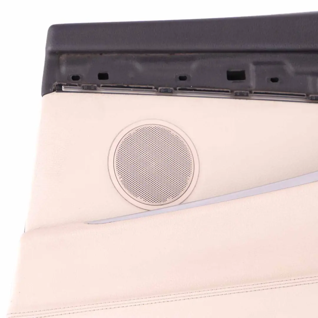  Door Card BMW F07 Rear Right O/S Door Lining Trim Leather Dakota Ivory White - SKU 7261026 - Part number 7261026