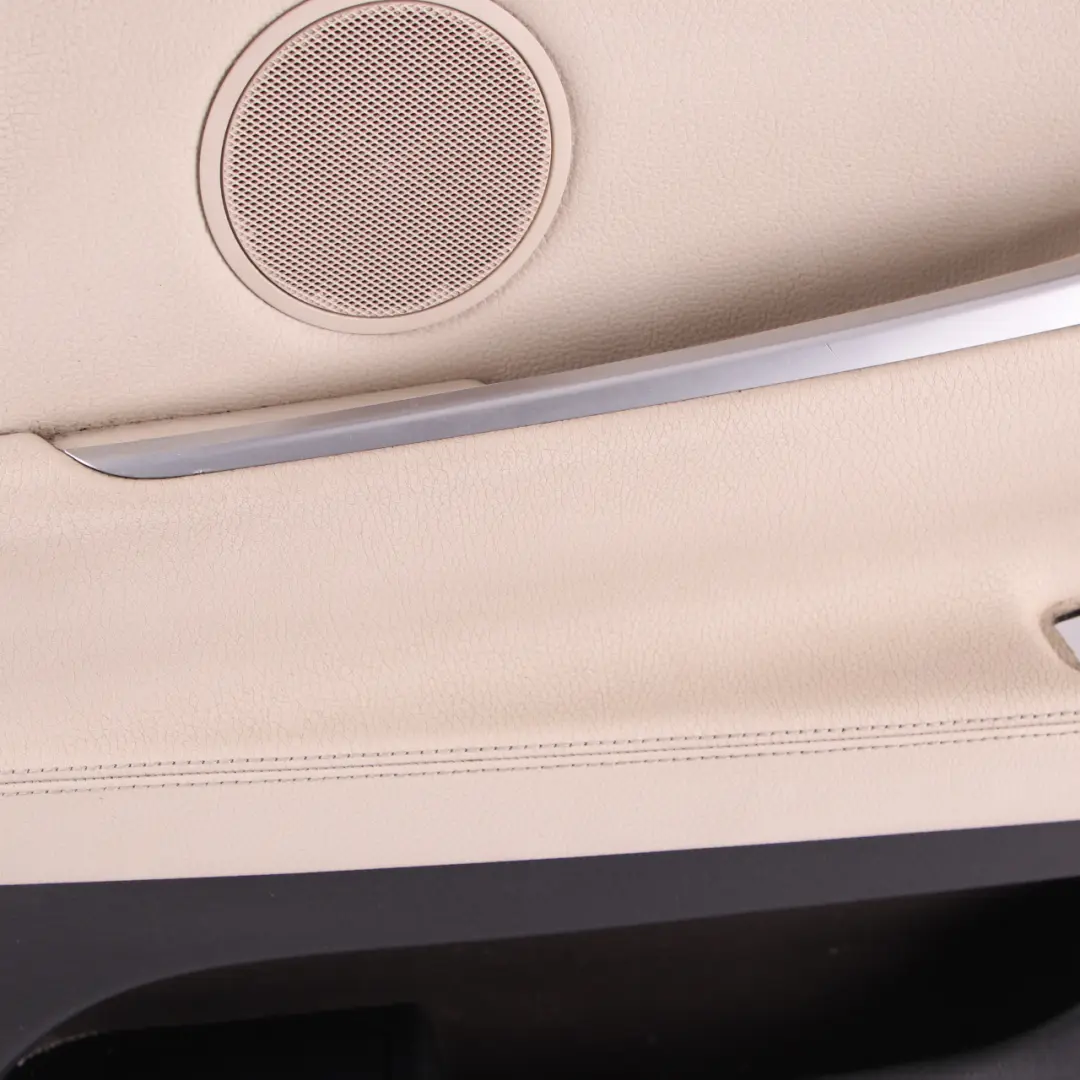  Door Card BMW F07 Rear Right O/S Door Lining Trim Leather Dakota Ivory White - SKU 7261026 - Part number 7261026