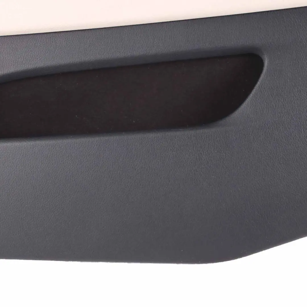 Door Card BMW F07 Rear Right O/S Door Lining Trim Leather Dakota Ivory White to with Part number 7261026 Door Card BMW F07 Rear Right O/S Door Lining Trim Leather Dakota Ivory White - SKU 7261026 - Part number 7261026