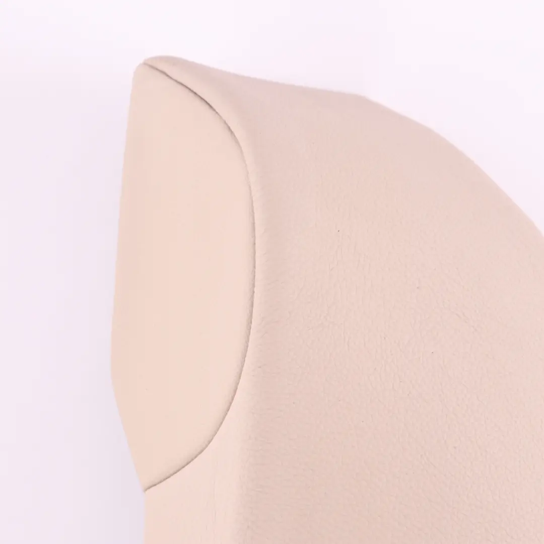 Finisher Left N/S Side Cover Leather Dakota Oyster to BMW F10 Rear Seat with Part number 7261221 BMW F10 Rear Seat Finisher Left N/S Side Cover Leather Dakota Oyster - SKU 7261221 - Part number 7261221