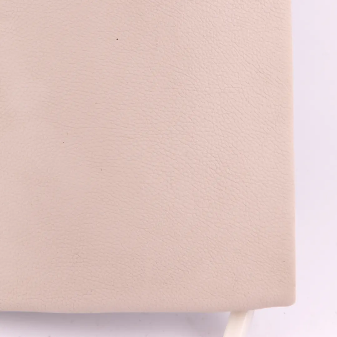 Finisher Left N/S Side Cover Leather Dakota Oyster to BMW F10 Rear Seat with Part number 7261221 BMW F10 Rear Seat Finisher Left N/S Side Cover Leather Dakota Oyster - SKU 7261221 - Part number 7261221