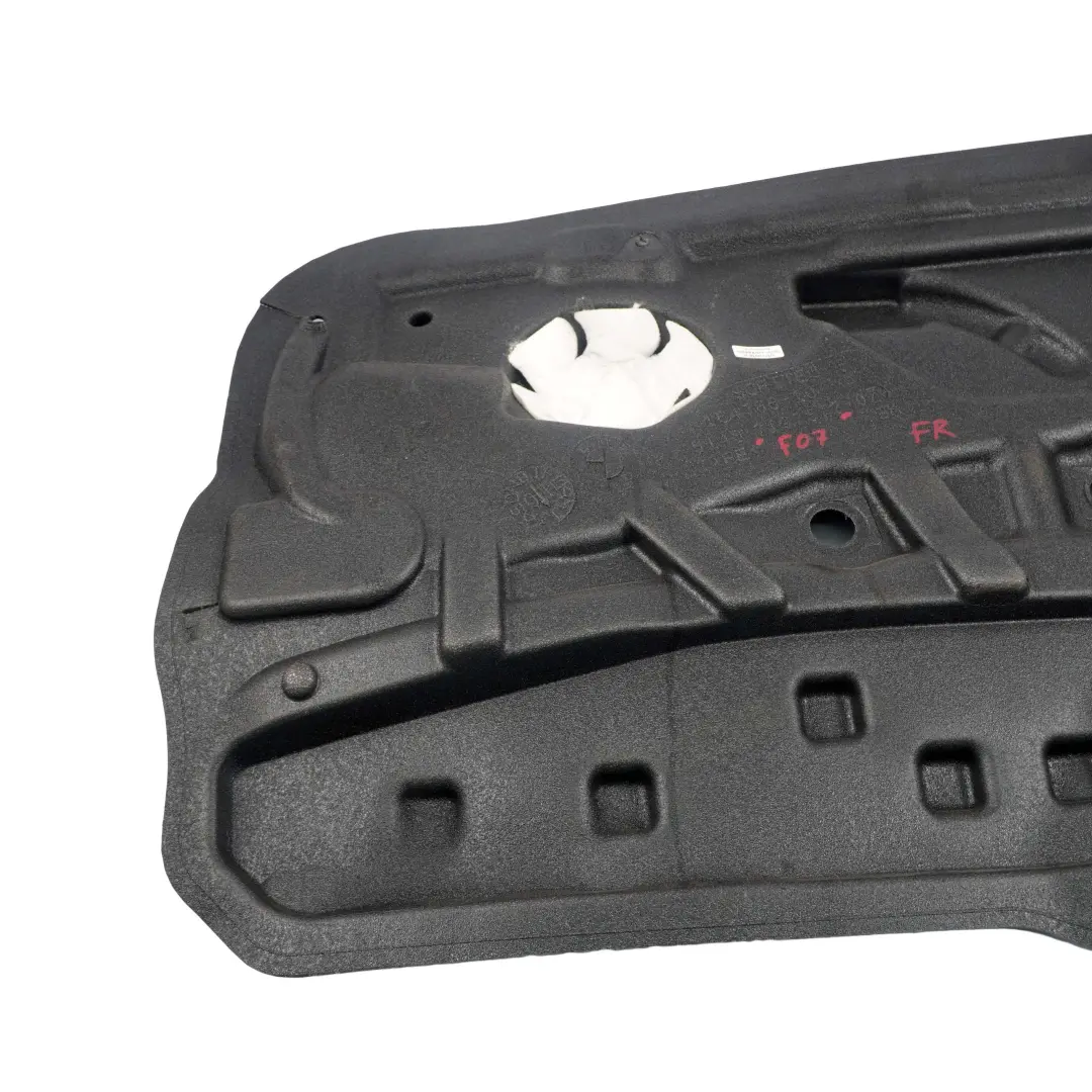 BMW F07 GT Pannello Isolante Acustico Per Portiera Anteriore Destra - SKU 7261264 - Numero di parte 7261264