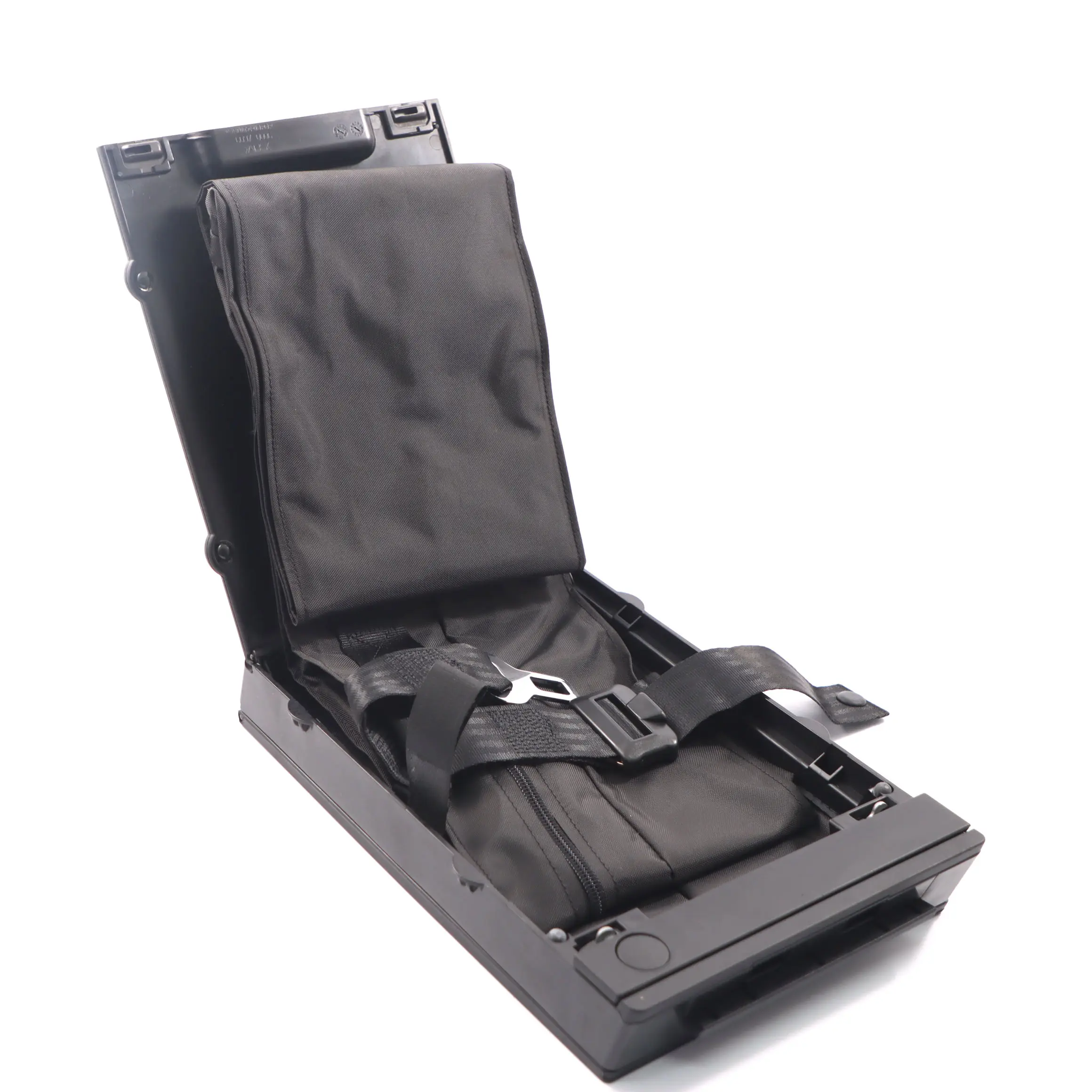 BMW E90 LCI Esquí Bolsa Asiento Trasero Cassette Bandeja Negro 7261325