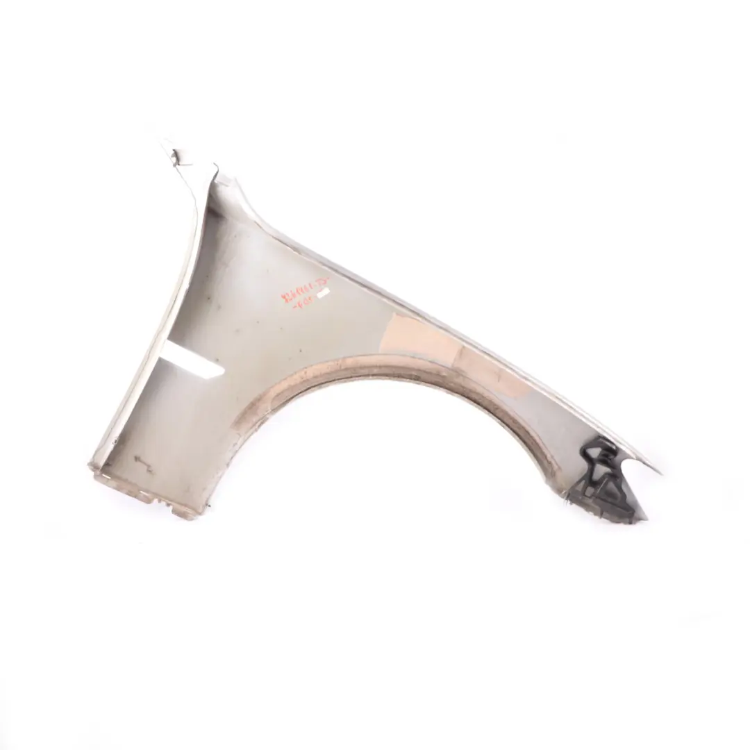Wing Fender Front Left Side Panel N/S Titansilber Silver Metallic - 354 to BMW F01 with Part number 7261461 BMW F01 Wing Fender Front Left Side Panel N/S Titansilber Silver Metallic - 354 - SKU 7261461-TS - Part number 7261461