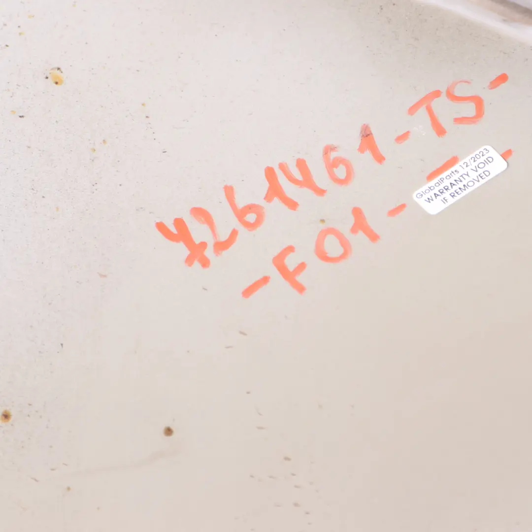 Wing Fender Front Left Side Panel N/S Titansilber Silver Metallic - 354 to BMW F01 with Part number 7261461 BMW F01 Wing Fender Front Left Side Panel N/S Titansilber Silver Metallic - 354 - SKU 7261461-TS - Part number 7261461