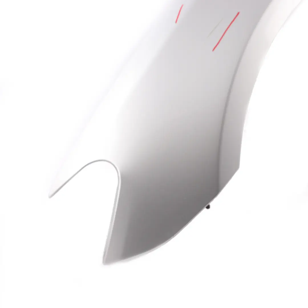 Wing Fender Front Left Side Panel N/S Titansilber Silver Metallic - 354 to BMW F01 with Part number 7261461 BMW F01 Wing Fender Front Left Side Panel N/S Titansilber Silver Metallic - 354 - SKU 7261461-TS - Part number 7261461