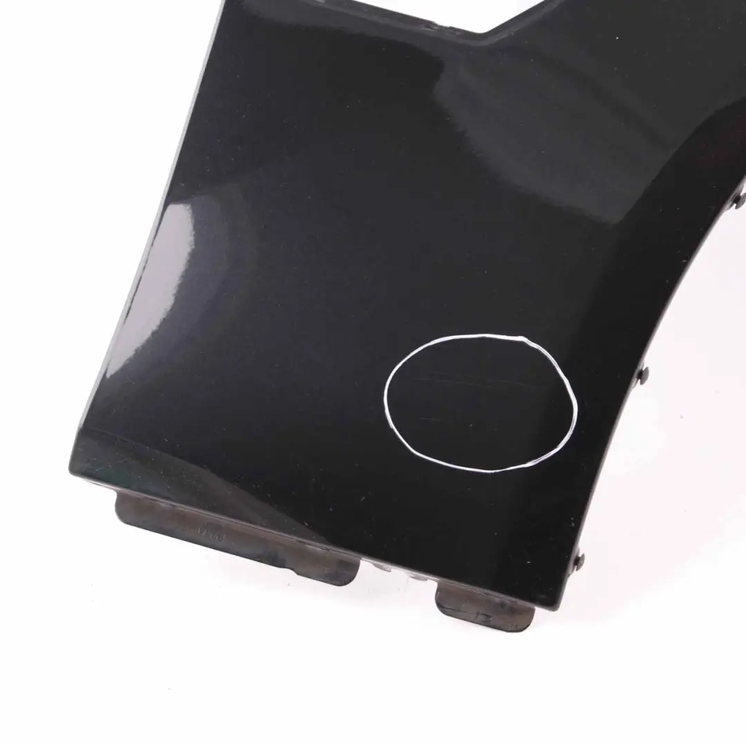 Front Right Wing Fender Side Panel O/S Black Sapphire Metallic - 475 to BMW F01 with Part number 7261462 BMW F01 Front Right Wing Fender Side Panel O/S Black Sapphire Metallic - 475 - SKU 7261462-BS - Part number 7261462