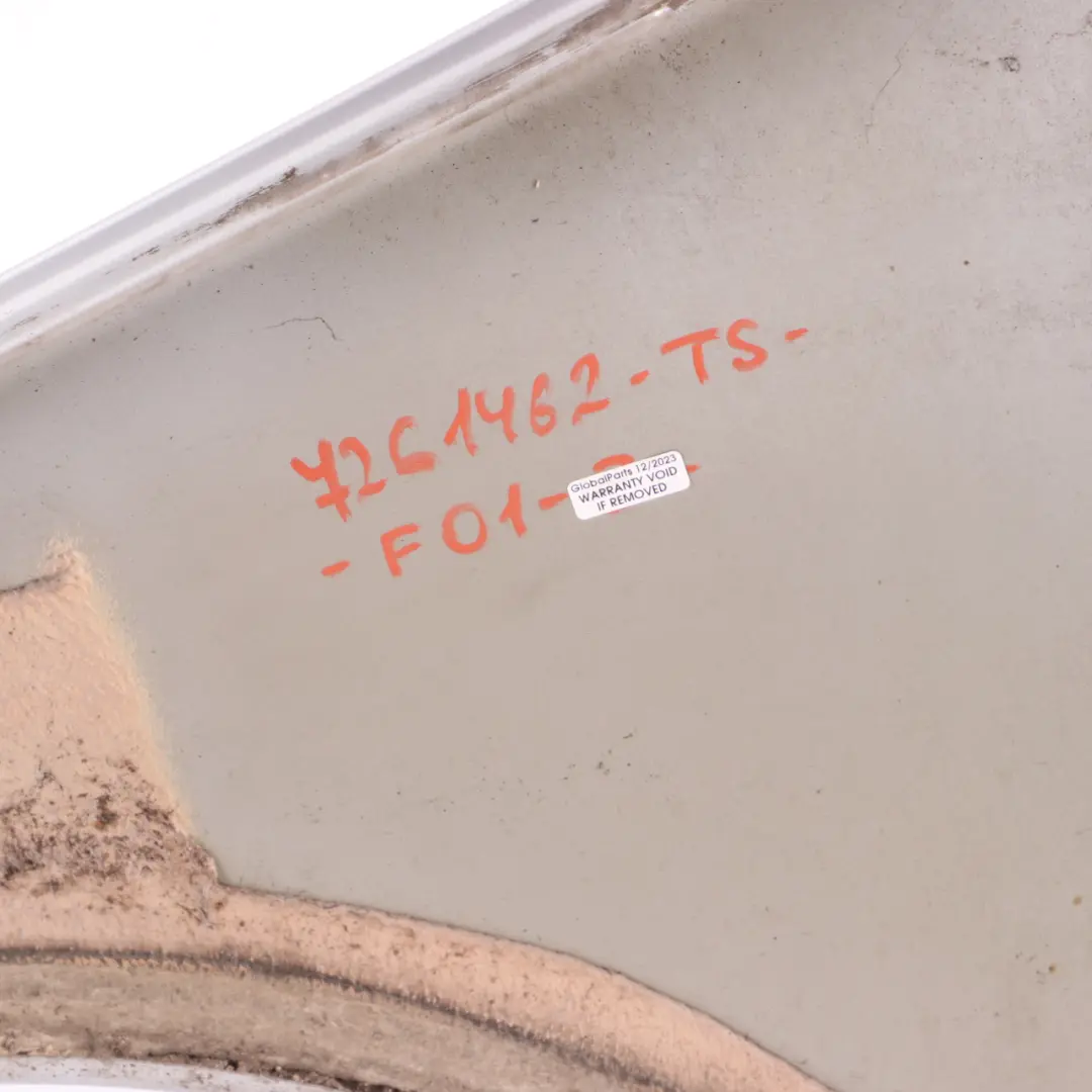 Wing Fender Front Right Side Panel O/S Titansilber Silver Metallic - 354 to BMW F01 with Part number 7261462 BMW F01 Wing Fender Front Right Side Panel O/S Titansilber Silver Metallic - 354 - SKU 7261462-TS - Part number 7261462