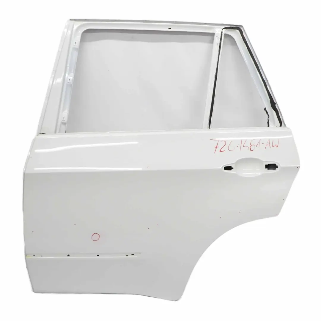 Porta Posteriore Sinistra Alpinweiss 3 - 300 per BMW X5 E70 con numero di parte 7261481 BMW X5 E70 Porta Posteriore Sinistra Alpinweiss 3 - 300 - SKU 7261481-AW - Numero di parte 7261481