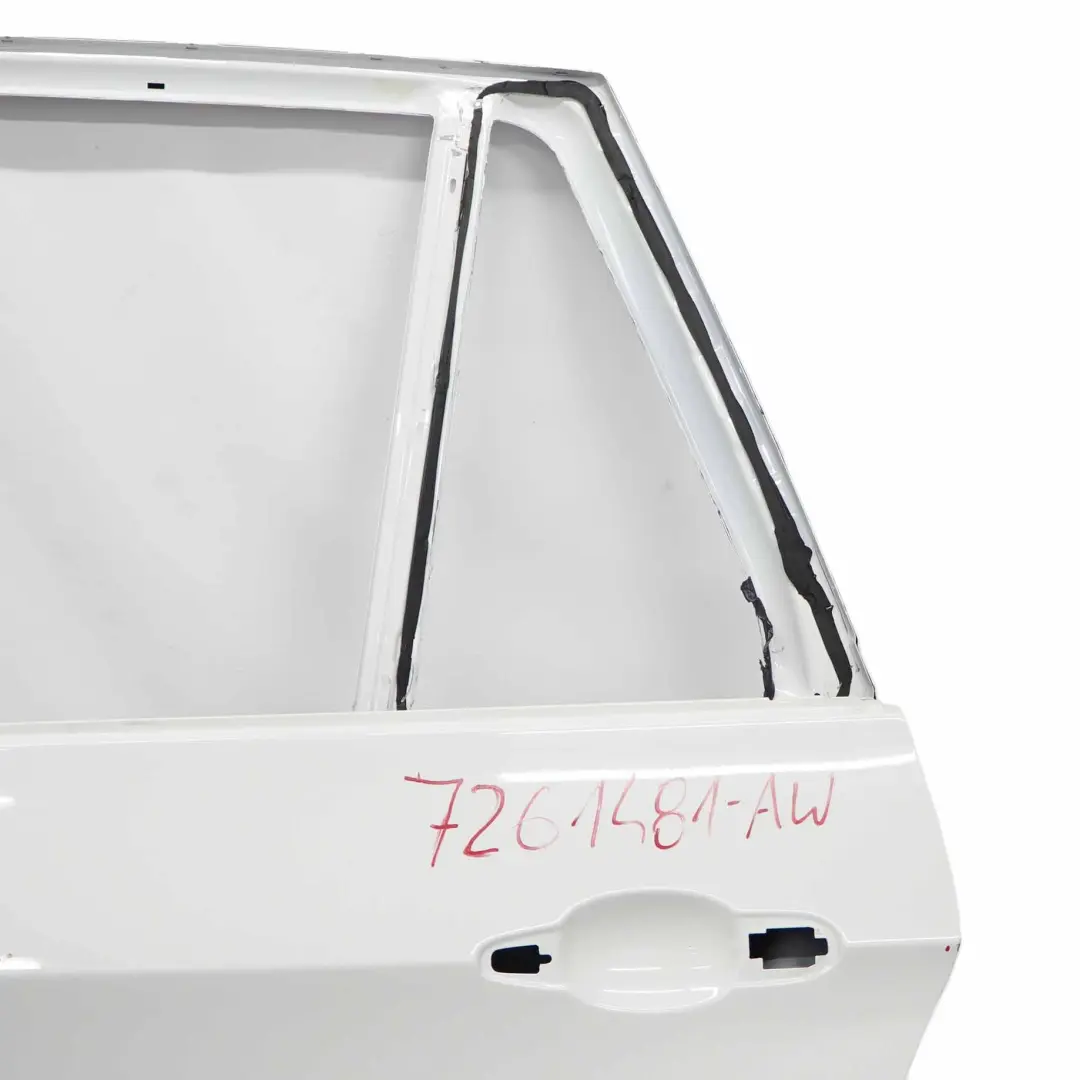 BMW X5 E70 Tür Hinten Links Alpinweiss Alpin Weiss 3 - 300 - SKU 7261481-AW - Teilenummer 7261481